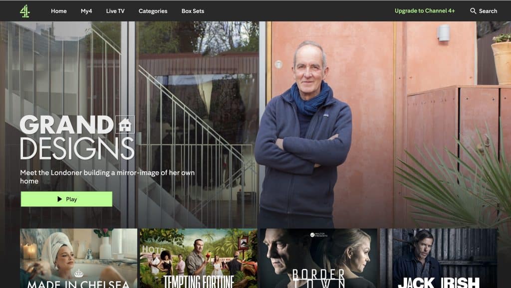 Stream Channel 4 securely