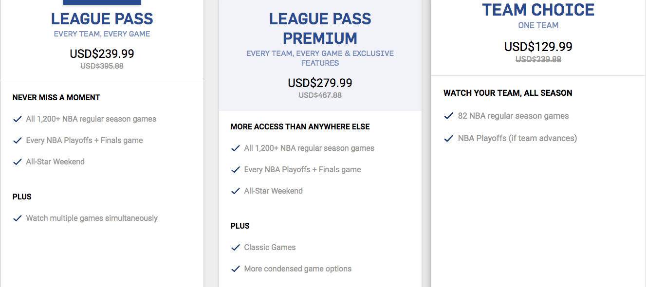Save money on NBA League Pass with VPN